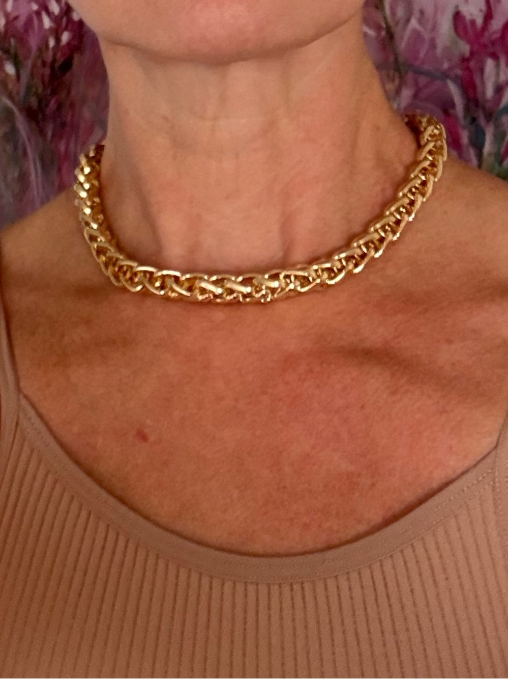 Loren Hope Clarion 18K Gold Plated 18’ Braided Chain Necklace New $198